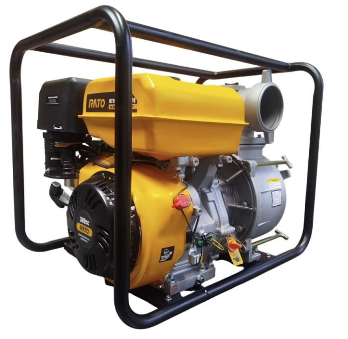 Мотопомпа бензиновая грязевая RATO RT100WB26-7.2Q