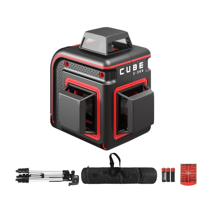 Лазерный уровень ADA CUBE 3-360 PROFESSIONAL EDITION + Cosmo MINI