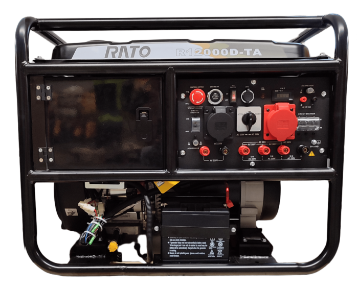 Генератор бензиновый RATO R12000D-TA 11/12 кВт, 230/400В 
