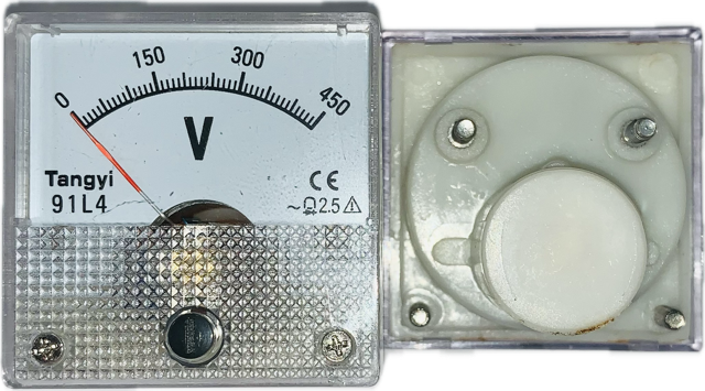 Вольтметр электрический 0-450V