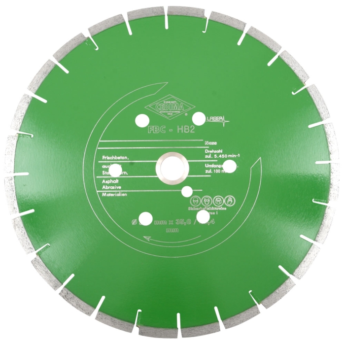 Диск алмазный 450*35/25,4мм CEDIMA FBCR-HB3 асфальт/свежий бетон