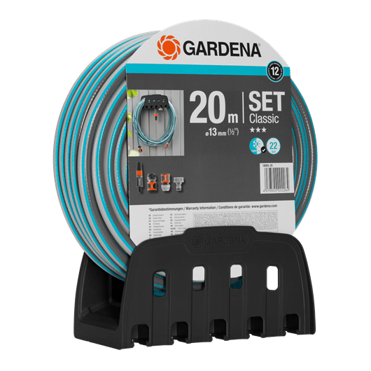 Кронштейн настенный со шлангом Classic Gardena