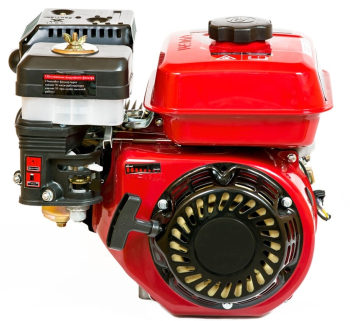Двигатель бензиновый WM190F, 25мм