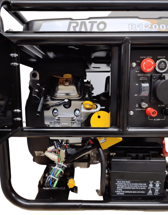 Генератор бензиновый RATO R12000D-TA 11/12 кВт, 230/400В 