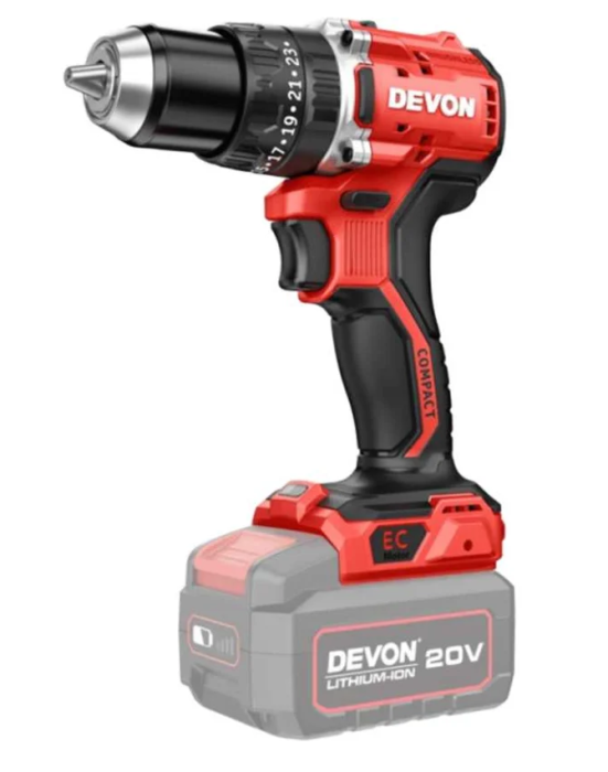 Дрель-шуруповёрт Devon 5203 (90Nm, Без АКБ и ЗУ)