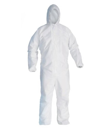 Комбинезон микропористый защитный, белый