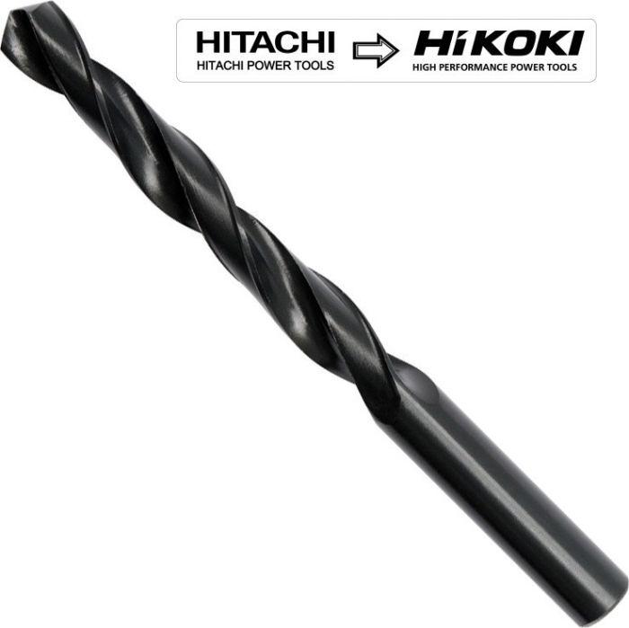 Сверло по металлу HITACHI 9,5 мм HSS-R черн.
