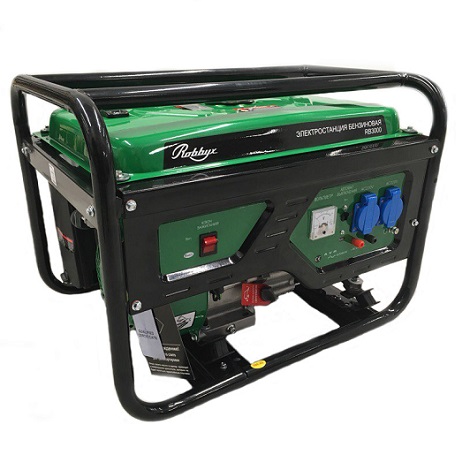 Генератор бензиновый ROBBYX RB3000 2,5 кВт